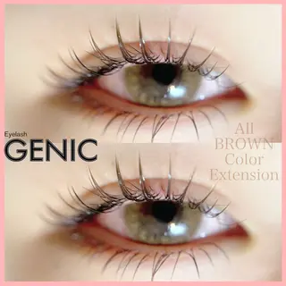 マツエク・マツパ Eyelash GENIC所属・Eyelash GENICのマツエク・マツパデザイン