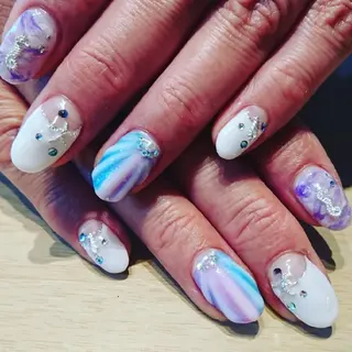 ミディアム ネイル Nail Space R所属・ネイルスペースR 小林のネイルデザイン