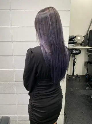 ロング カラー パーマ ヘアアレンジ メンズ nico TOKYO 渋谷所属・ブリーチ　ハイトーン 特化🌈フジタハルキのヘアスタイル