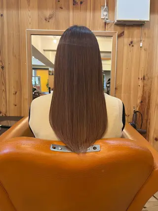 ロング ⚪️髪質改善 縮毛 店長 コウ⚪️のヘアスタイル