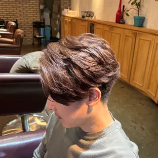 パーマ メンズ 愛され透明感カラー 🤎SUMIRE🤎のヘアスタイル