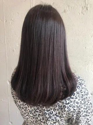 ミディアム カラー パーマ ciAo!所属・ふくだ りさ【ciAo!】のヘアスタイル