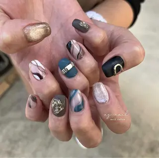 ネイル 井上 梓のネイルデザイン