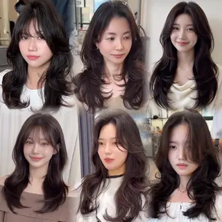 パーマ モ モのヘアスタイル