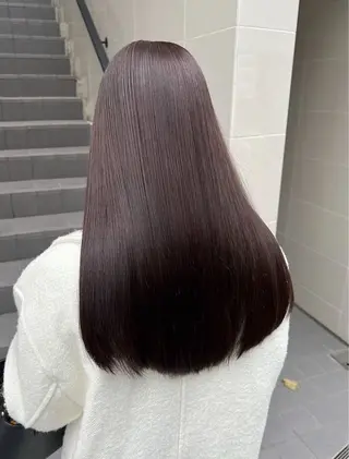 ロング カラー ブリーチなし/カラー 専門店ASOBIのヘアスタイル