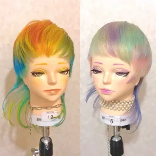 ショート カラー KOKOMO所属・Mizogami Yuriのヘアスタイル