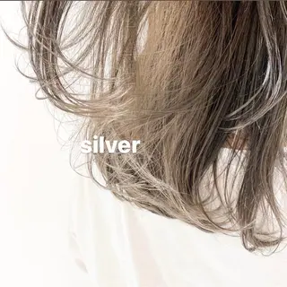 セミロング カラー 会社OKなのに、 ちゃんと可愛い🤎のヘアスタイル