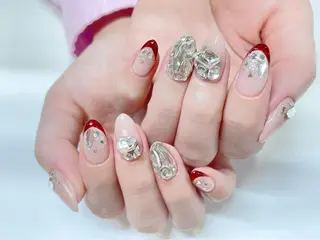 ネイル 長さだし専門店 M2　rikaのネイルデザイン