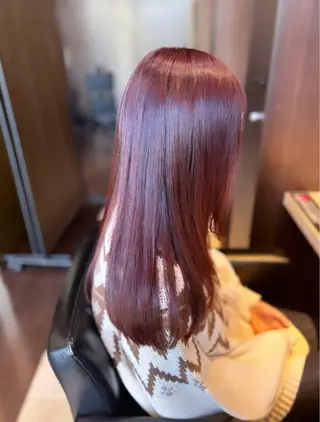 ロング カラー パーマモデル募集中 瀬在紗也香のヘアスタイル