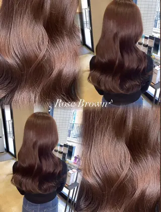 カラー さわ/博多/ ベージュ/ハイトーンのヘアスタイル