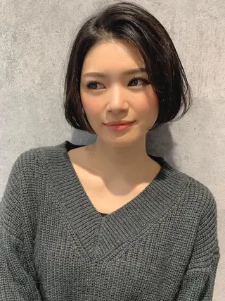 ショート _WHITE+ 南海難波店のヘアスタイル