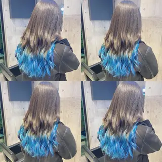 ロング カラー ヘアアレンジ ブリーチ/ヘアケア 🪞TAKUMA🪞のヘアスタイル