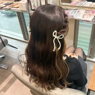 ヘアアレンジ ゆ ののヘアスタイル