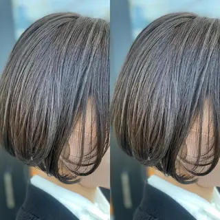 ミディアム カラー Snaly カラー特化ページのヘアスタイル