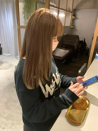 ロング カラー 髪質改善period.所属・いしかわまい🎀 髪質改善特価サロンのヘアスタイル