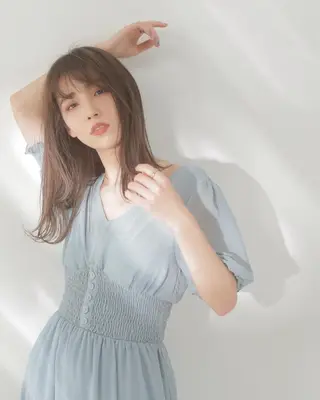 セミロング ボブ/パーマ 古家 佑真のヘアスタイル