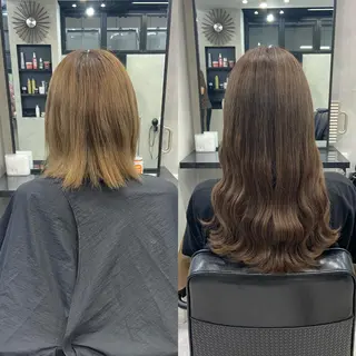 ロング カラー ヘアアレンジ ar+ ❤︎ maiのヘアスタイル