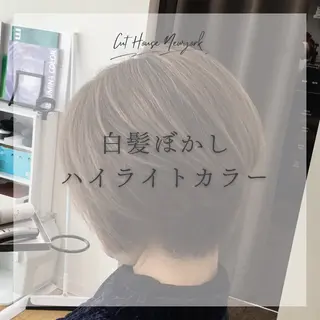 ショート カラー 滝口 瑞季のヘアスタイル