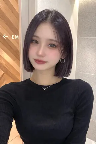 ショート カラー GO TODAY仙台一番町店所属・ゆさこのか ダブルカラー／縮毛のヘアスタイル