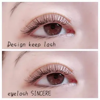 マツエク・マツパ eyelash SINCERE♡のマツエク・マツパデザイン