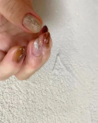 ネイル 𝑡𝑖𝑎𝑚𓂃 きむらゆきののネイルデザイン