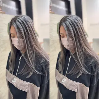 セミロング Y Uのヘアスタイル