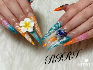 ネイル riri オーナーのネイルデザイン