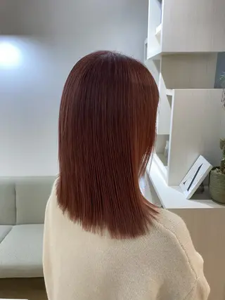 ミディアム カラー scena(シーナ)所属・『大西　陸』 透明感color🔆のヘアスタイル