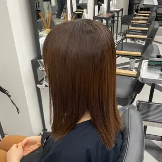 ミディアム カラー パーマ ヘアアレンジ メンズ mona/ ストレートスタイル✨のヘアスタイル