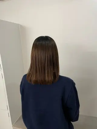 ミディアム en:s【新潟万代】 🌈川瀬瑠那のヘアスタイル