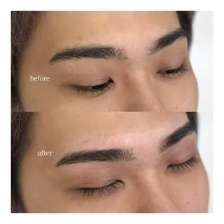 メンズ アイブロウ jiem5 𝐦𝐚𝐧𝐚🎀のマツエク・マツパデザイン