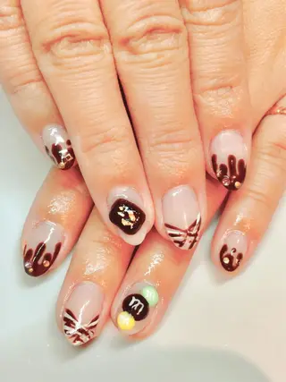 ショート ネイル nailsalon sugarr所属・nailist cocoのネイルデザイン