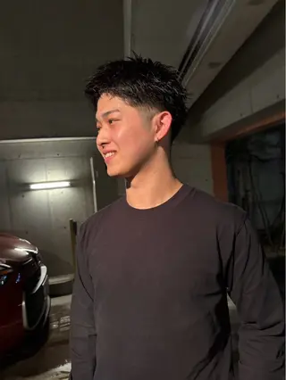 メンズ sand大阪梅田所属・くろかわ まいのヘアスタイル