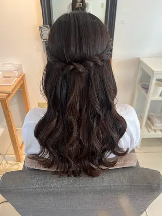 ヘアアレンジ 大人可愛いヘアメイク 💋🧚‍♀️しずかのヘアスタイル