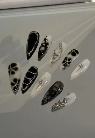 ネイル 波 なみのネイルデザイン