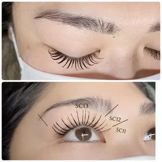 マツエク・マツパ Sunny &RoyGBiv所属・松本 かなこのマツエク・マツパデザイン