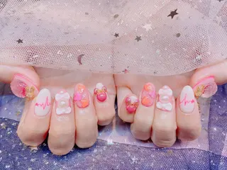 ネイル 長さだし専門店 M2　rikaのネイルデザイン