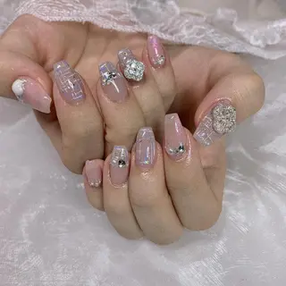ネイル La neige* yuki 🥯🍑のネイルデザイン