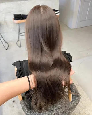 ミディアム カラー ✨髪質改善 縮毛矯正 艶髪 立川 コウキ✨のヘアスタイル