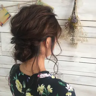 ヘアアレンジ attrait店長/ 柿本理沙のヘアスタイル