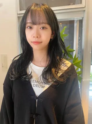 ロング カラー nambu-GARDEN所属・上田 昂雅のヘアスタイル