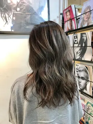 セミロング 🔍髪質改善診断🔎 長山　 シュンスケのヘアスタイル