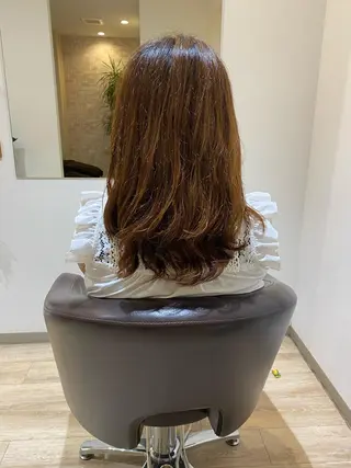 パーマ 中村 みくのヘアスタイル