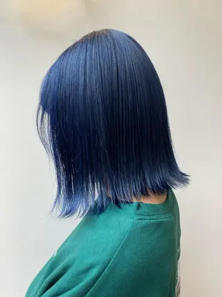 ミディアム ダブルカラー🌈 miinaのヘアスタイル