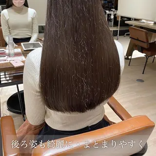 ロング カラー レイヤー/顔周り /透明感🩶高橋大のヘアスタイル