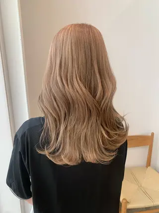 セミロング カラー ヘアアレンジ yuka .のヘアスタイル