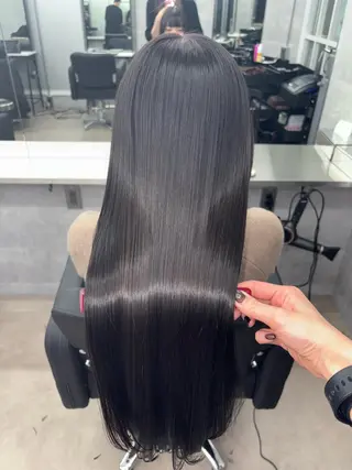 ロング カラー 髪質改善/韓国 ﾚｲﾔｰ/店長/原島のヘアスタイル