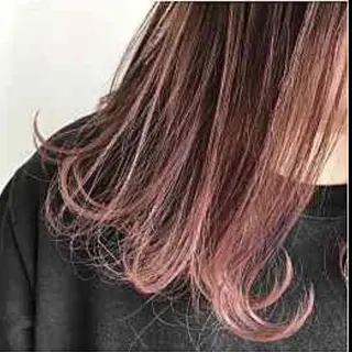 セミロング beauty: beast 中目黒店のヘアスタイル