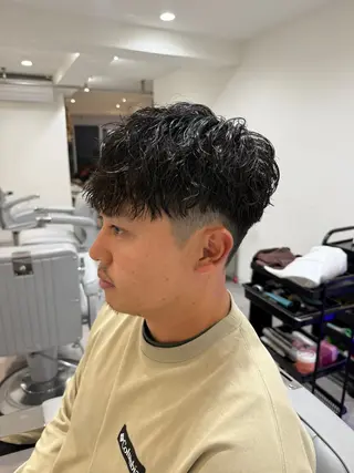 パーマ メンズ NAM松戸 高田さくらのヘアスタイル