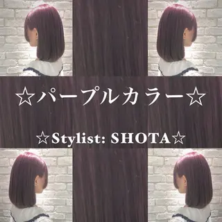 ミディアム カラー ⭐️モテ髪担当 佐賀翔太⭐️のヘアスタイル